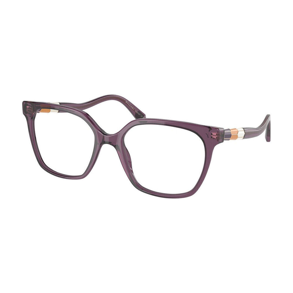 NWT Bvlgari BV4205 Purple Square 52mm Eyeglasses